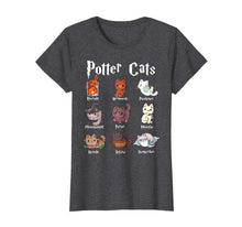 Ladda upp bild till gallerivisning, Potter Cats Cute Harry Pawter Kitten Pajama gift for Her T-Shirt-434251