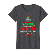 Ladda upp bild till gallerivisning, Funny shirts V-neck Tank top Hoodie sweatshirt usa uk au ca gifts for Math Teacher Christmas Shirt - Elf Christmas Cheer 153066