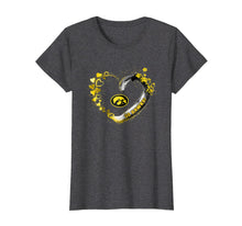 Ladda upp bild till gallerivisning, Iowa Hawkeyes Beautiful Heart T-Shirt - Apparel 74100