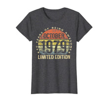 Ladda upp bild till gallerivisning, Born October 1979 Limited Edition 40th Birthday Gifts T-Shirt 775074
