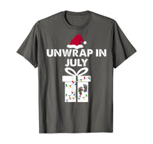 Ladda upp bild till gallerivisning, Funny shirts V-neck Tank top Hoodie sweatshirt usa uk au ca gifts for Christmas Pregnancy Announcement Gifts Unwrap In July T-Shirt 370200