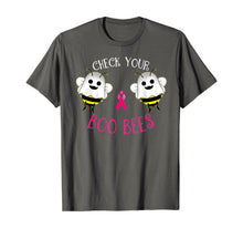 Ladda upp bild till gallerivisning, Breast Cancer Awareness Funny Check your Boo bees women T-Shirt 111403