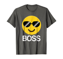 Ladda upp bild till gallerivisning, Boss Emoji Sunglasses Smile Emoticon Face T-Shirt 144130