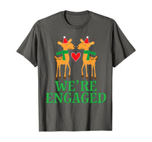 Ladda upp bild till gallerivisning, Funny shirts V-neck Tank top Hoodie sweatshirt usa uk au ca gifts for Christmas Engagement We're Engaged Reindeer Gifts T-Shirt 1115371