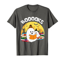 Ladda upp bild till gallerivisning, Booooks Ghost Reading Books Halloween Tshirt Gifts 286238