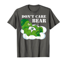 Ladda upp bild till gallerivisning, Weed bear herb bear t-shirt don't care cute bear gift