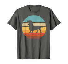 Ladda upp bild till gallerivisning, Funny shirts V-neck Tank top Hoodie sweatshirt usa uk au ca gifts for Dachshund Vintage Silhouette 60s 70s Retro Gifts Dog Lover T-Shirt 279074