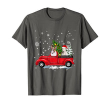 Ladda upp bild till gallerivisning, Funny shirts V-neck Tank top Hoodie sweatshirt usa uk au ca gifts for Bull Terrier Riding Red Truck Christmas Gifts Dog T-Shirt 880696