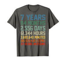 Ladda upp bild till gallerivisning, Vintage 7th Birthday 7 Years Old Wedding Anniversary Gift T-Shirt