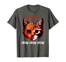 Ladda upp bild till gallerivisning, CH CH CH Meow Meow Meow Cat Horror Funny Halloween T-Shirt 190366