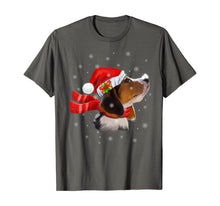 Ladda upp bild till gallerivisning, Funny shirts V-neck Tank top Hoodie sweatshirt usa uk au ca gifts for Christmas Beagle Santa Hat Dog Lover Gifts T-Shirt 724321