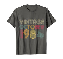 Ladda upp bild till gallerivisning, 35th Birthday Gifts - Vintage October 1984 T-Shirt 143775