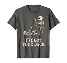 Ladda upp bild till gallerivisning, Skeleton I've got your back T-Shirt 279646