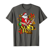 Ladda upp bild till gallerivisning, Funny shirts V-neck Tank top Hoodie sweatshirt usa uk au ca gifts for Funny Beekeeper Santa Riding Bee Christmas Beekeepeing Gifts T-Shirt 643012