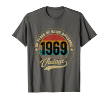 Ladda upp bild till gallerivisning, Awesome Since 1969 T-Shirt 50th Birthday Gifts 50 Year Old T-Shirt 104251