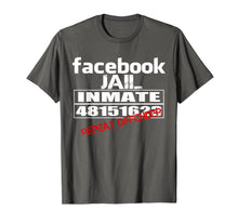Ladda upp bild till gallerivisning, Funny Facebook Jail Inmate Repeat Offender Gag Gift T-Shirt 849618