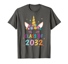 Ladda upp bild till gallerivisning, Kid Unicorn First Day Of School Class Of 2032 Grow With Me T-Shirt 106568