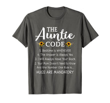 Ladda upp bild till gallerivisning, Funny Family Matching Gifts For Aunt The Auntie Code T-Shirt-3161373