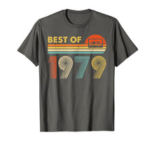 Ladda upp bild till gallerivisning, Happy 40th Birthday Vintage Since 1979 T-Shirt 70s Retro T-Shirt 271241