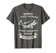 Ladda upp bild till gallerivisning, Funny shirts V-neck Tank top Hoodie sweatshirt usa uk au ca gifts for i was thinking about Fishing Gift Funny Distressed Classic T-Shirt 1311935