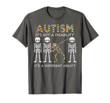 Ladda upp bild till gallerivisning, Funny shirts V-neck Tank top Hoodie sweatshirt usa uk au ca gifts for Autism it's a different ability Funny Dabbing skeleton Gift T-Shirt 247488