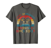 Ladda upp bild till gallerivisning, Level 10 Unlocked Awesome Since 2009 10th Birthday Gamer T-Shirt 82040
