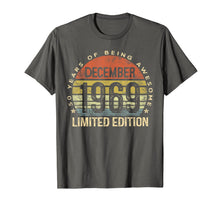 Ladda upp bild till gallerivisning, Funny shirts V-neck Tank top Hoodie sweatshirt usa uk au ca gifts for Born December 1969 Limited Edition Bday Gifts 50th Birthday T-Shirt 68130