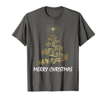 Ladda upp bild till gallerivisning, Funny shirts V-neck Tank top Hoodie sweatshirt usa uk au ca gifts for Music Note Tree Wish You A Merry Christmas Musical Gift T-Shirt 1136037