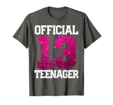 Ladda upp bild till gallerivisning, OFFICIAL TEENAGER 13th Birthday Gift 2006 13 years girls T-Shirt 378108
