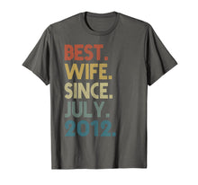 Ladda upp bild till gallerivisning, 7th Wedding Anniversary Gifts Best Wife Since July 2012 487077
