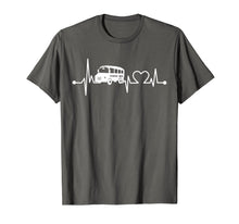 Ladda upp bild till gallerivisning, Funny shirts V-neck Tank top Hoodie sweatshirt usa uk au ca gifts for School Bus Driver Heartbeat T-Shirt Funny Cool Loves Gift 2710119