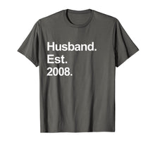Ladda upp bild till gallerivisning, Funny shirts V-neck Tank top Hoodie sweatshirt usa uk au ca gifts for Mens 11th Wedding Anniversary Gifts - Husband Est 2008 Shirt 2076875