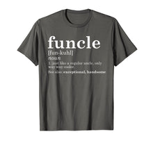 Ladda upp bild till gallerivisning, Mens Funcle T Shirt Funny Uncle Father's Dad Best Gift Gag Fun