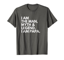 Ladda upp bild till gallerivisning, Man, Myth, Legend Father's Day Gift T-Shirt from Wife, Kids 355519