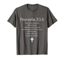 Ladda upp bild till gallerivisning, Funny shirts V-neck Tank top Hoodie sweatshirt usa uk au ca gifts for Proverbs 3:5-6 Bible Verse Scripture Christian T-Shirt 2950987