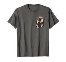 Ladda upp bild till gallerivisning, Dog In Your Pocket Tshirt Pug Shirt
