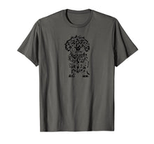 Ladda upp bild till gallerivisning, Cute Wire Haired Dachshund T-Shirt Dog Lovers Gift Black 825169