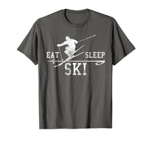 Ladda upp bild till gallerivisning, Funny shirts V-neck Tank top Hoodie sweatshirt usa uk au ca gifts for Ski T-Shirt Skiing Tshirt Weat Sleep Repeat Tee Gift 996508
