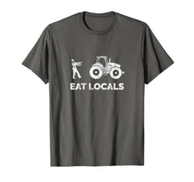Ladda upp bild till gallerivisning, Eat Locals | Funny Zombie Farming Tractor T-Shirt 1156444