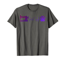 Ladda upp bild till gallerivisning, Funny shirts V-neck Tank top Hoodie sweatshirt usa uk au ca gifts for Heartbeat Quilting Dog Paw Tshirt Funny Sewing Lover Gifts 635269