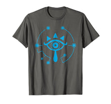 Ladda upp bild till gallerivisning, Zelda Breath Of The Wild Sheikah Eye Logo Graphic T-Shirt