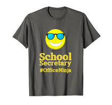 Ladda upp bild till gallerivisning, Funny shirts V-neck Tank top Hoodie sweatshirt usa uk au ca gifts for Cool School Secretary Emoji Office Ninja T-shirt YLLW 3015236
