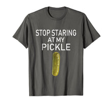 Ladda upp bild till gallerivisning, Mens Staring At My Pickle Tshirt Dirty Adults Halloween Costume 1509122