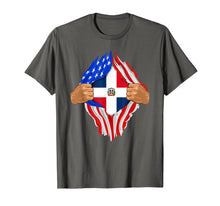 Ladda upp bild till gallerivisning, Funny shirts V-neck Tank top Hoodie sweatshirt usa uk au ca gifts for Dominican Blood Inside Me Shirt Dominican Republic Flag Gift 1593757