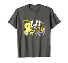 Ladda upp bild till gallerivisning, Funny shirts V-neck Tank top Hoodie sweatshirt usa uk au ca gifts for Fight Like A Kid Childhood Cancer Awareness Shirt 2146155