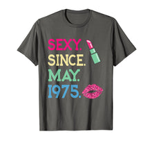 Ladda upp bild till gallerivisning, Funny shirts V-neck Tank top Hoodie sweatshirt usa uk au ca gifts for Funny 44th Birthday Gifts Sexy Since May 1975 T-Shirt Women 3391099
