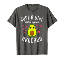 Ladda upp bild till gallerivisning, Funny shirts V-neck Tank top Hoodie sweatshirt usa uk au ca gifts for Just A Girl Who Loves Avocado T-Shirt Girls Funny Vegan Gift 2628812