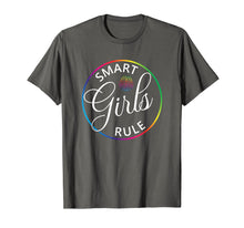 Ladda upp bild till gallerivisning, Funny shirts V-neck Tank top Hoodie sweatshirt usa uk au ca gifts for Smart Girls Rule T-Shirt for Women & Girls with Intelligence 2206066