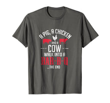Ladda upp bild till gallerivisning, Funny shirts V-neck Tank top Hoodie sweatshirt usa uk au ca gifts for A Pig A Chicken And A Cow Funny BBQ Joke T-Shirt 1227386