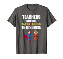 Ladda upp bild till gallerivisning, Funny shirts V-neck Tank top Hoodie sweatshirt usa uk au ca gifts for Teacher Shirt Teachers are Superheroes in Disguise T-Shirt 1525737